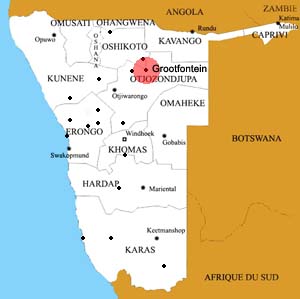 grootfontein location