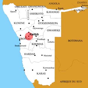 Karibib location