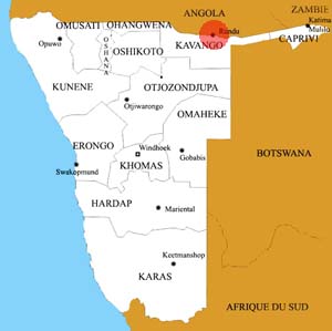 Rundu location