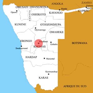 windhoek location