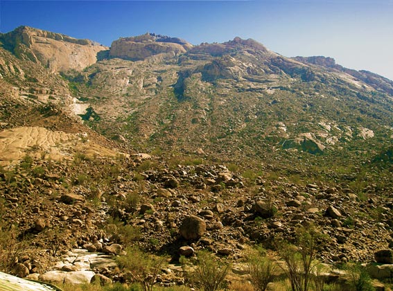 Namibia's highest mountain