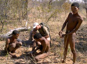 bushmen or san people