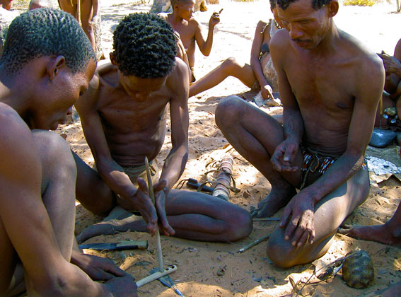 peuple bushmen