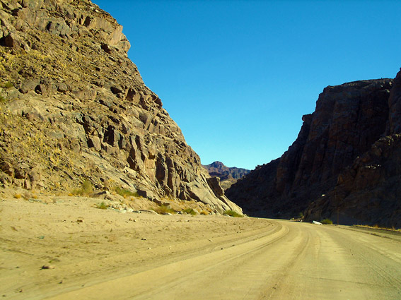 road of fish river canyon