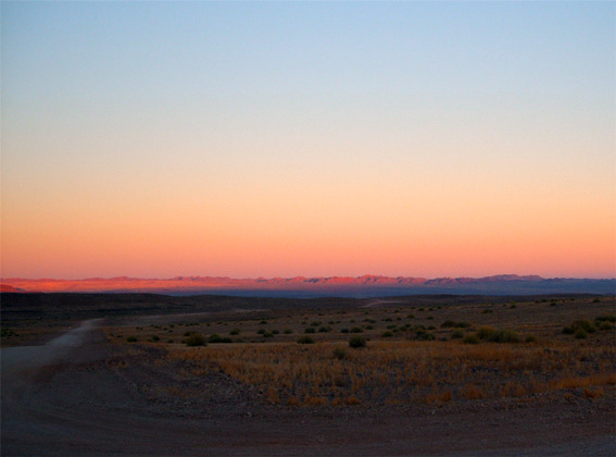 scenery of fish river canyon