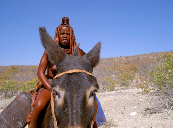 himba en namibie