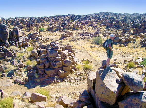 Giant playground to namibia