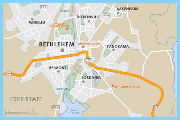 Bethlehem map