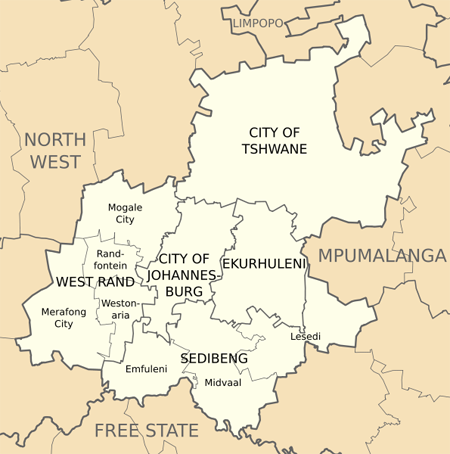 municipalities gauteng