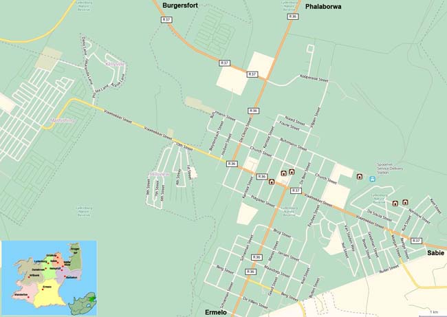 Lydenburg map