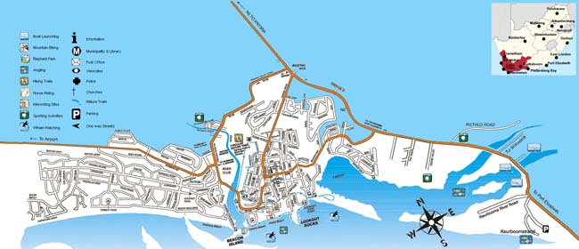 Plettenberg Bay map